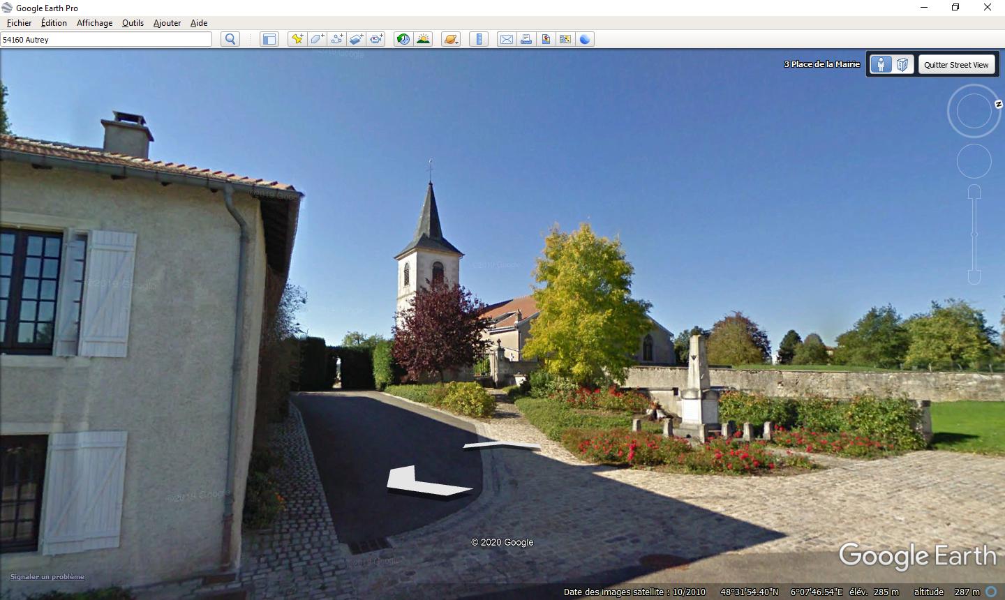 Autrey 54032 CC du pays duSaintois 6,16 186 (2017) 30